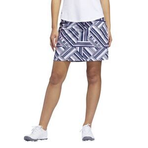 Adidas Ultimate Printed Sport Skort Blue Pink Geometric M